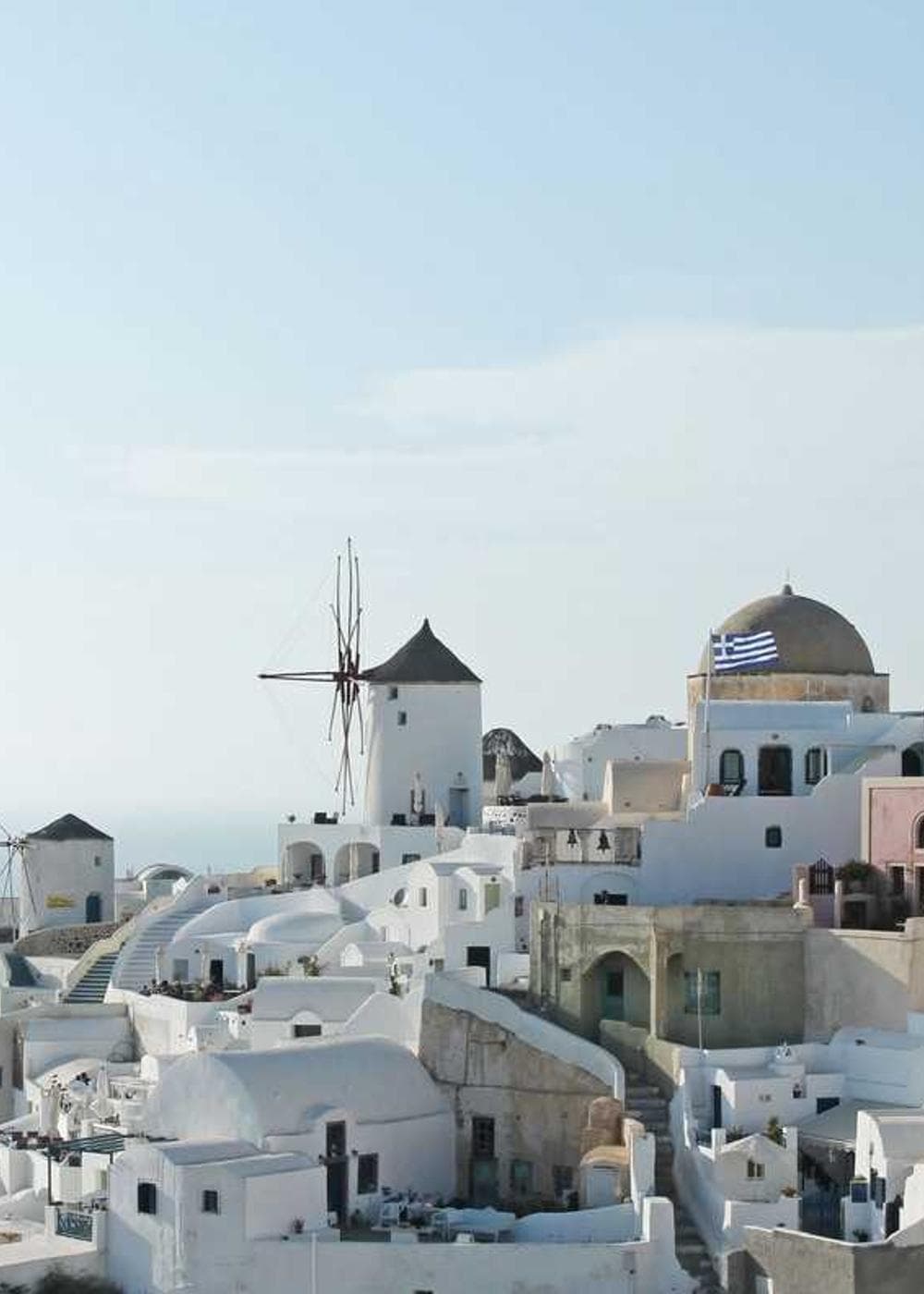 Santorini trắng